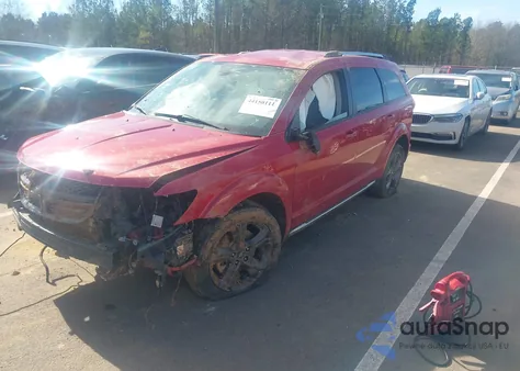 2018 Dodge Journey Crossroad from USA, damaged, VIN 3C4PDCGG8JT379616